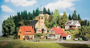 Zestaw wiejski Waldkirchen, skala TT, AUHAGEN 15201
