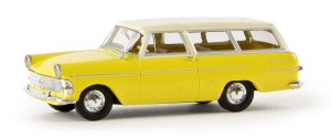 Opel Rekord PII CarAVan, skala H0, BREKINA 20168