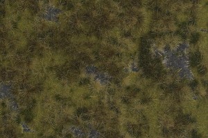 Mata z podłożem traw bagnistych, skala H0, BUSCH 1314