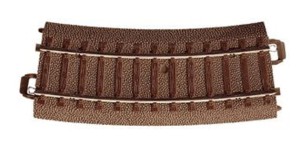 Tor łukowy R = 360 mm, / 15°., C-Gleis, skala H0, TRIX 62115