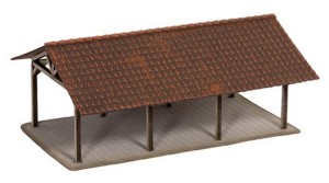 Zadaszony magazyn, skala H0, NOCH 14350