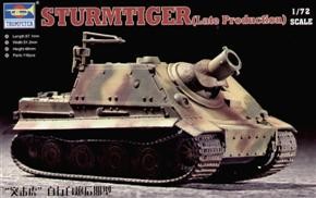 Sturmtiger Late Production, skala 1:72, TRUMPETER 07247