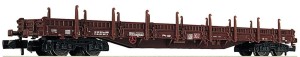 Wagon niskoburtowy typu Res, DB, skala N, FLEISCHMANN 828901
