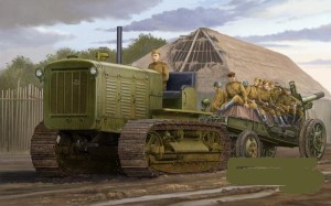 Pojazd, Russian ChTZ S-65 Tractor, skala 1:35, TRUMPETER 05538