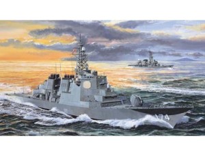 JMSDF DDG-174 KIRSHMA, skala 1:350, TRUMPETER 04533