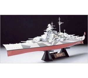 Okręt, Tirpitz, skala 1:350, TAMIYA 78015