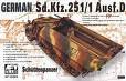 Sd.Kfz. 2511 Ausf.D, skala 1:35, AFV-CLUB 35063