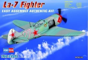 Samolot,  LA-7 Fighter, skala 1:72, Hobby Boss 80236