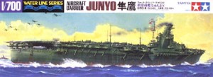 Lotniskowiec, Japanese Aircraft Carrier JUNYO, skala 1:700, Tamiya 31212