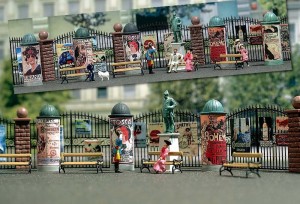 Zestaw dekoracyjny, skala H0, BUSCH 1135