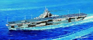USS Hancock CV-19, skala 1:700, TRUMPETER 05737