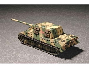 Germany Sd.Kfz. 186 JagdTiger (Porsche production) w/Zimmerit coat, skala 1:72, TRUMPETER 07294