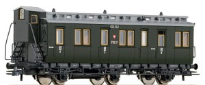 Wagon osobowy C3tr Pr04, PKP, skala H0, ROCO 64447