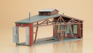 Segment lokomotywowni pierścieniowej, skala TT, AUHAGEN 13281