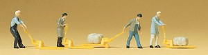 Robotnicy w magazynie , skala N, PREISER 79081