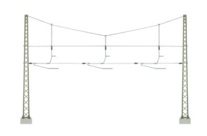 Zespół nośny sieci trakcyjnej, skala N, VIESSMANN 4362