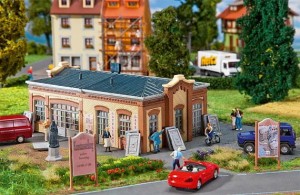 Warsztat samochodowy, skala H0, FALLER 130190