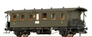 Wagon osobowy Ci 05, skala N, BRAWA 65004