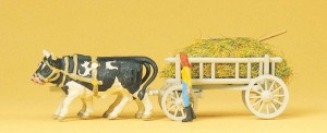 Wóz z sianem, skala H0, PREISER 30472