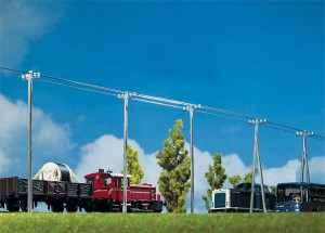 Maszty telegraficzne 20 szt, skala H0, FALLER 130955