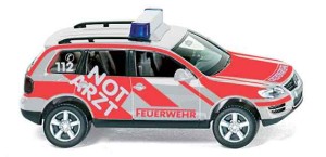 VW Touareg Straż, skala H0, WIKING 060114