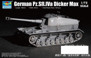 German PZ.Sfl.Iva Dicker Max , skala 1:72, TRUMPETER 07108