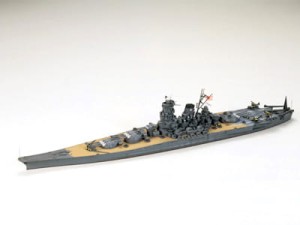 Okręt, Yamato, skala 1:700, Tamiya 81113