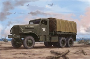 US White 666 Cargo (Hard Top) , skala 1:35, HOBBY BOSS 83801