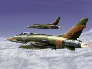 F-100F Super Sabre, skala 1:72, TRUMPETER 01650