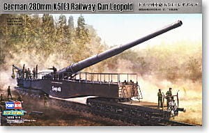 Germany 280mm Kanone 5 (E) Leopold, skala 1:72, HOBBY BOSS 82903