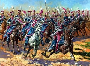 Figurki, Polish Uhlans 1809-1815, skala 1:72, Zvezda 8075