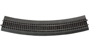 Tor łukowy Roco-Line z podkładem R6, r = 604,4 mm/30˚, skala H0, ROCO 42526