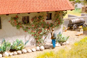 Pnące róże, skala H0, NOCH 14118