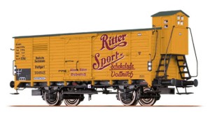 Wagon towarowy kryty typu G10 „Rittersport“, DRG,  skala H0, BRAWA 49033