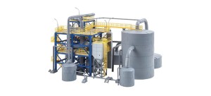 Zakład chemiczny, skala H0, FALLER 130175