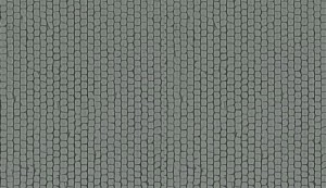 Płyta z imitacją kostki brukowej 20x12 cm, skala H0, KIBRI 34124