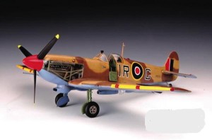 Supermarine Spitfire Mk. Vb/Trop , skala 1:24, TRUMPETER 02412