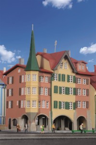 Kamienice, 3 szt , skala Z, KIBRI 36801