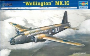 Wellington Mk.IC, skala 1:72, TRUMPETER 01626