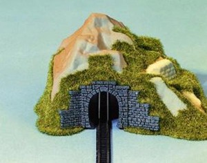 Portal tunelu 1-torowego, 2 szt, skala Z, NOCH 44420