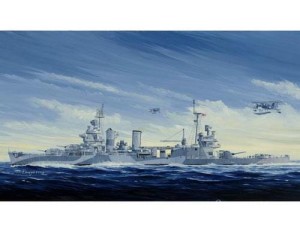 USS SAN FRANCISCO CA-38 (1944), skala 1:350, TRUMPETER 05310