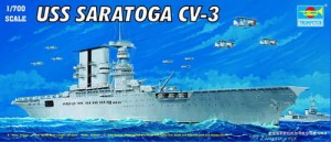 USS Saratoga CV-3, skala 1:700, TRUMPETER 05738
