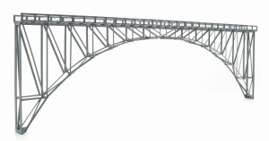 Most kratownicowy łukowy, skala TT, HACK HT60