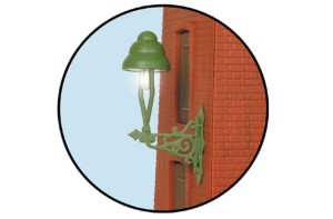 Latarnia ścienna gazowa, skala H0, VIESSMANN 6013