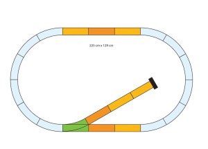 Zestaw torów uzupełniających, skala G, PIKO 35301