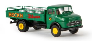 MB L 322 skrzynia na beczki z piwem, skala H0, BREKINA 47015