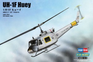 Śmigłowiec, UH-1F Huey, skala 1:72, HOBBY BOSS 87230