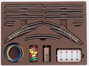 Zestaw torów T2, skala Z, MÄRKLIN 8193