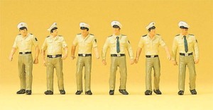 Policjanci latem, Niemcy, skala H0, PREISER 10340