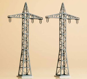 Słupy wysokiego napięcia, skala H0, AUHAGEN 42630